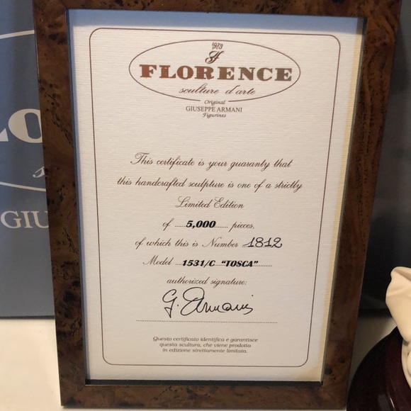 Giuseppe Armani Tosca Piece - Picture 3 of 7